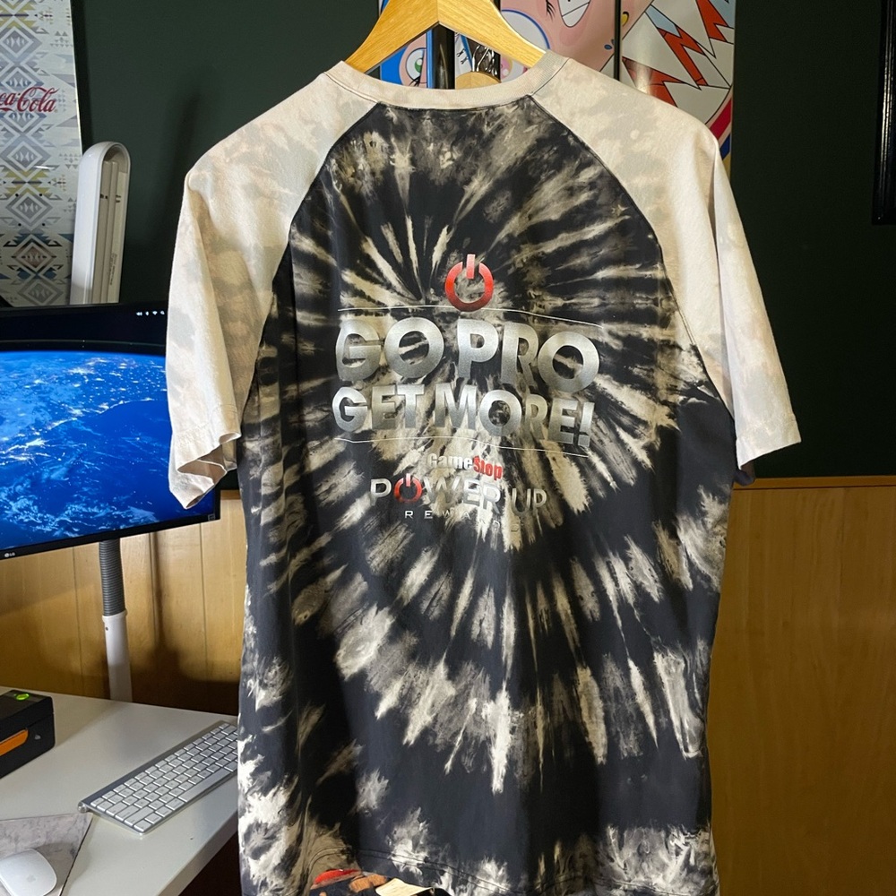 Go pro get more vintage Game Stop Tie dye STONKS